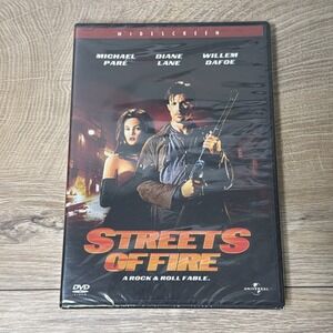 Streets Of Fire DVD Willem Dafoe Diane Lane Eighties Cult Action Rock Film‎